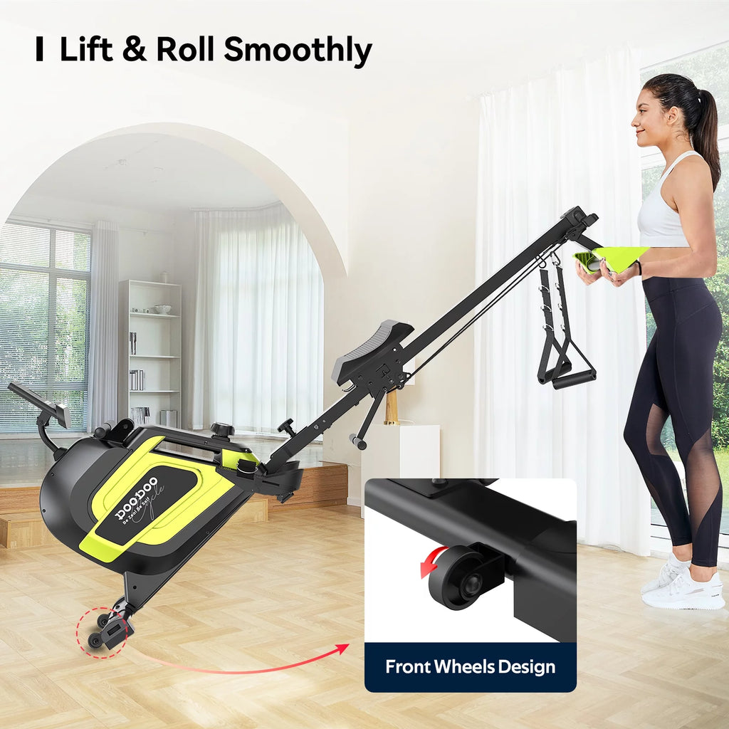 3-in-1 Foldable Magnetic Rowing Machine D224