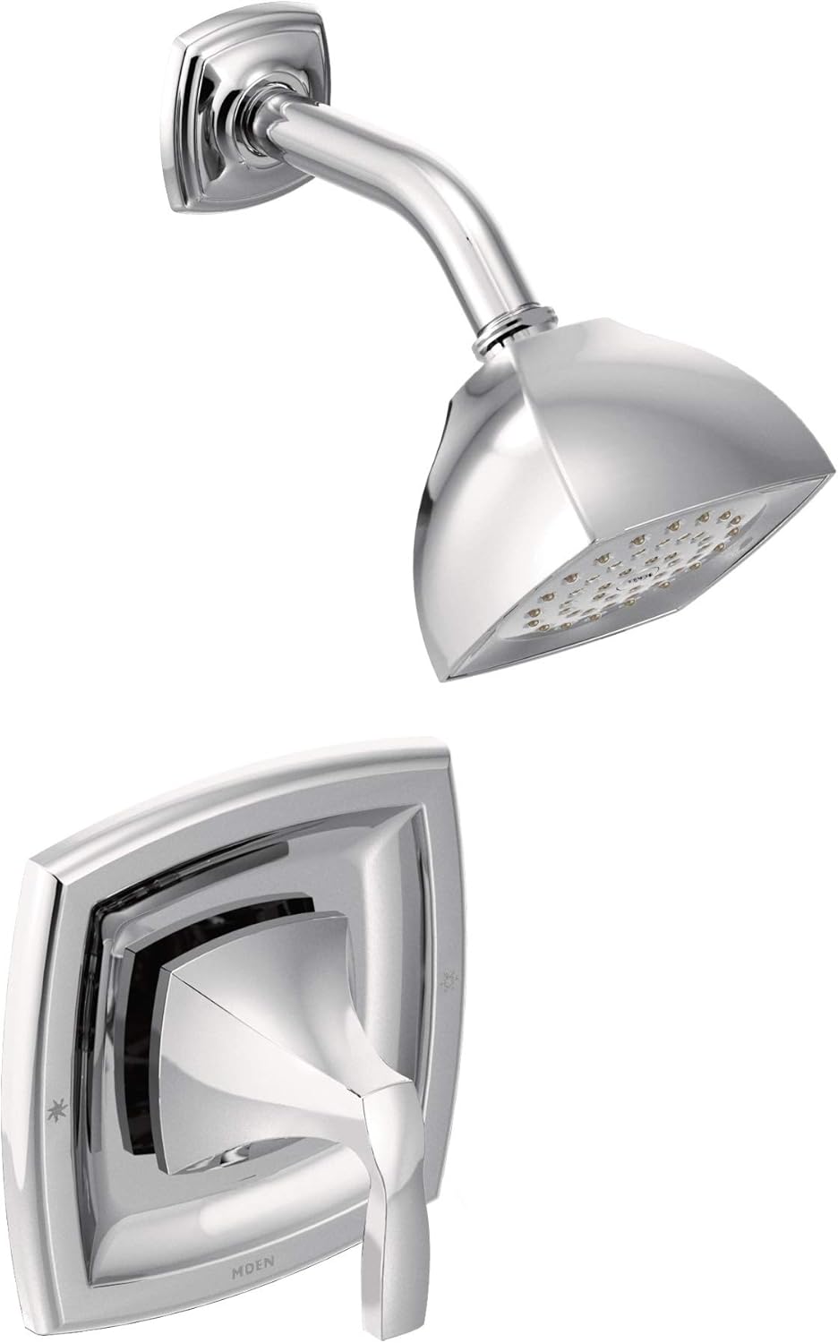 Brushed Nickel Pressure Balancing Shower Trim Kit Y78401