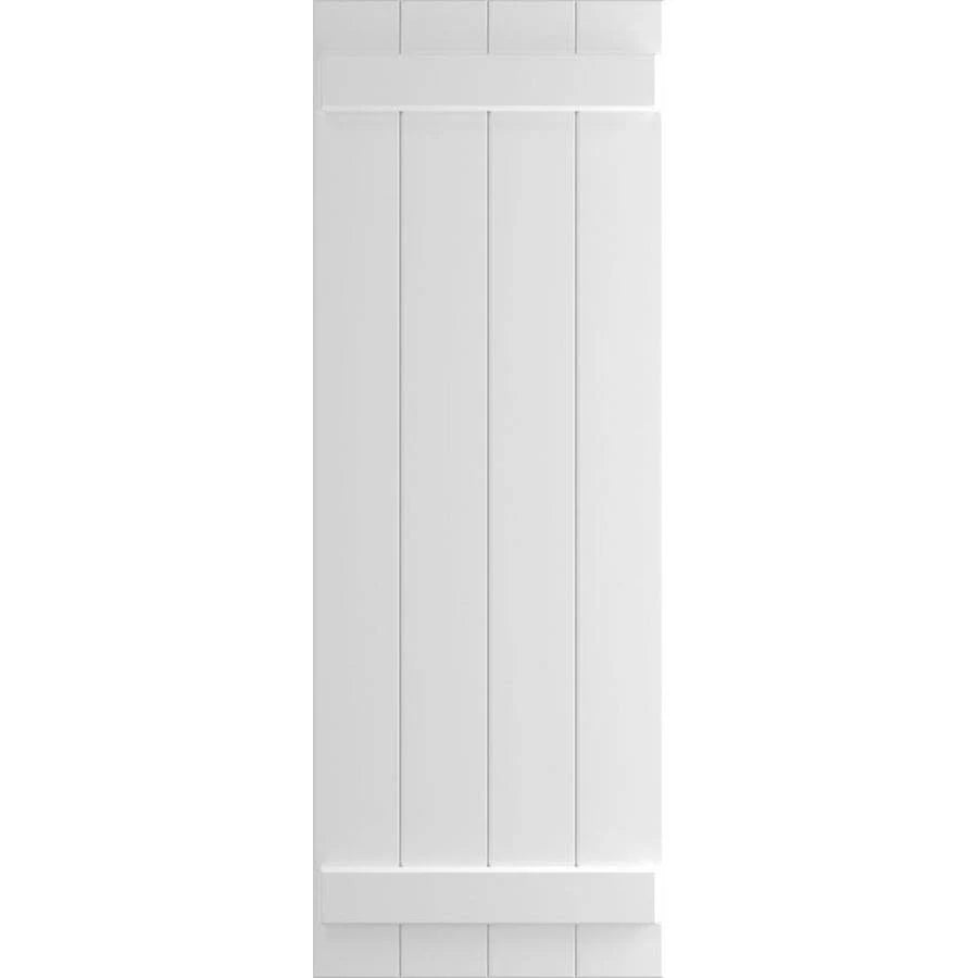 Composite Wood Board-n-Batten Shutter (Set of 2) N6114