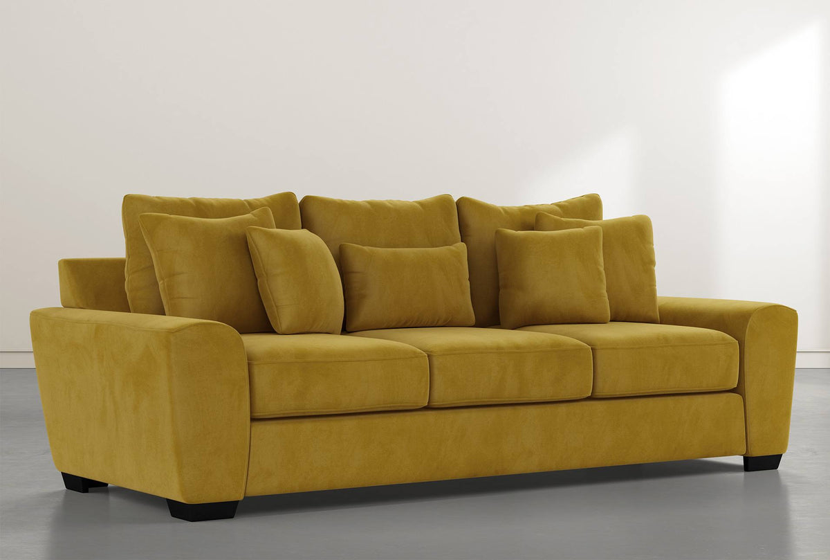 Gold Velvet Sofa V263