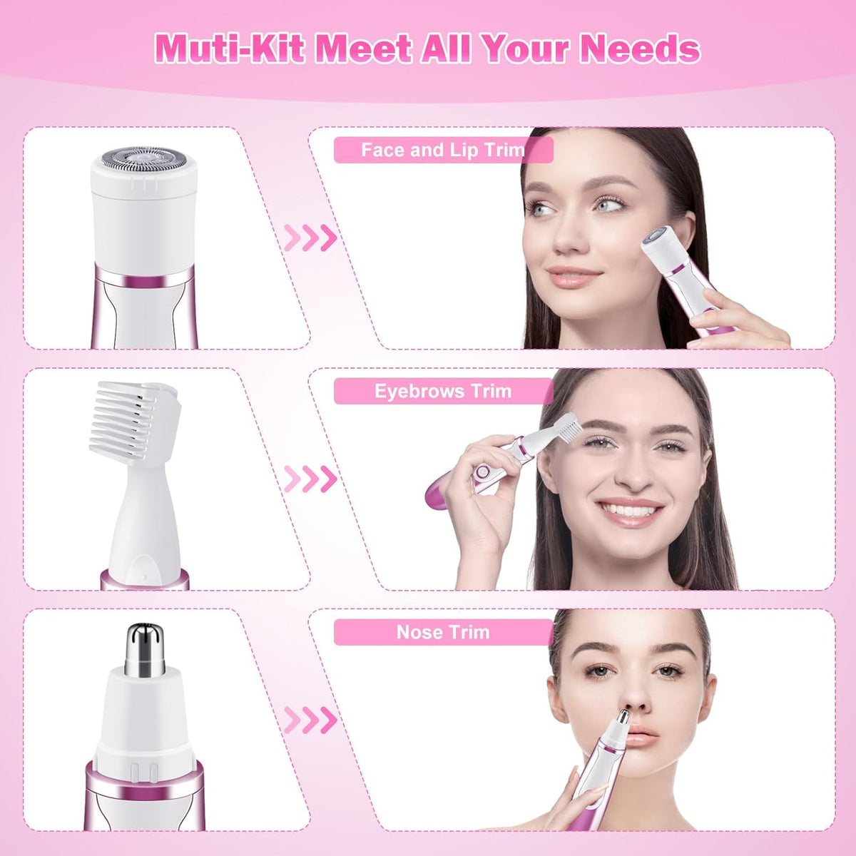 4 in 1 Electric Razor for Women K57710