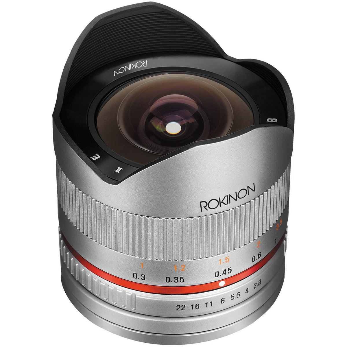 Silver 8mm f/2.8 Fisheye Lens M467