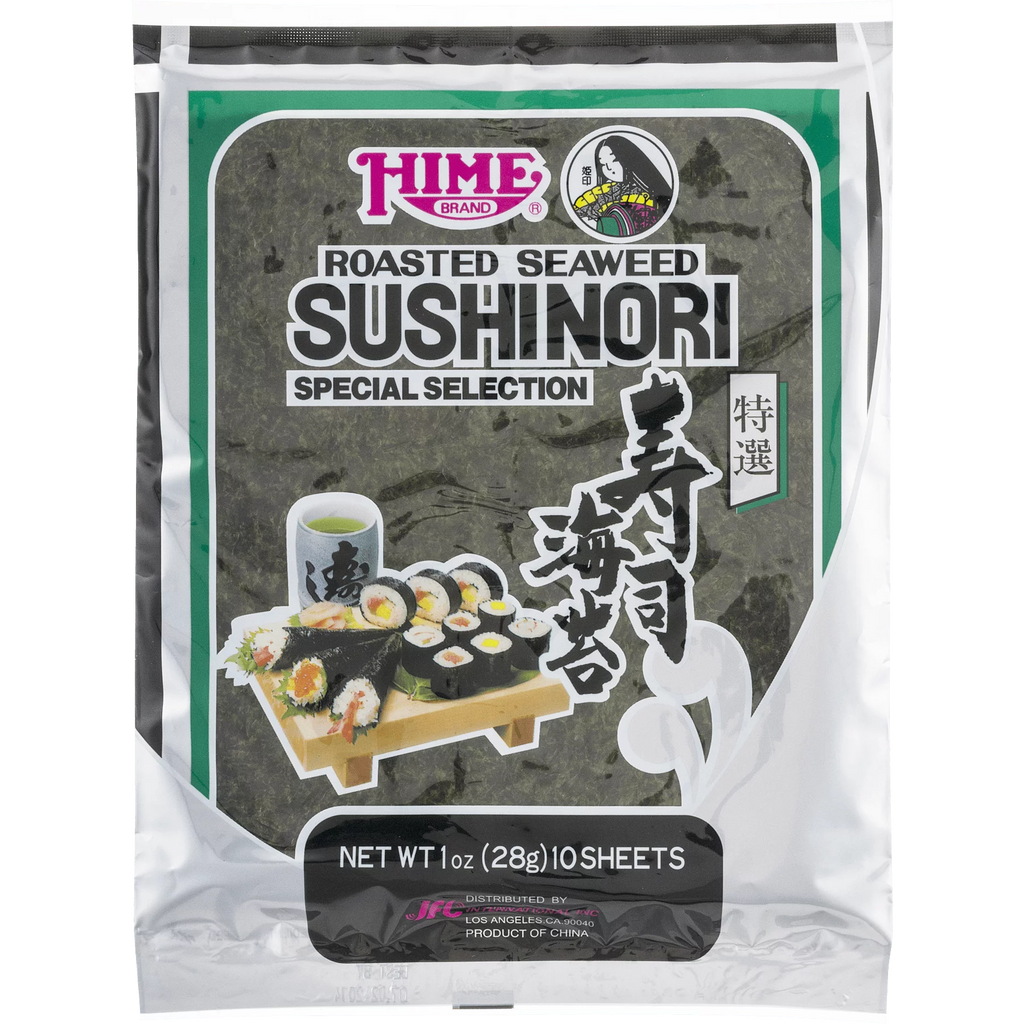 1 Ounce Roasted Seaweed Sushinori Wrap, 12 packs per case R500962