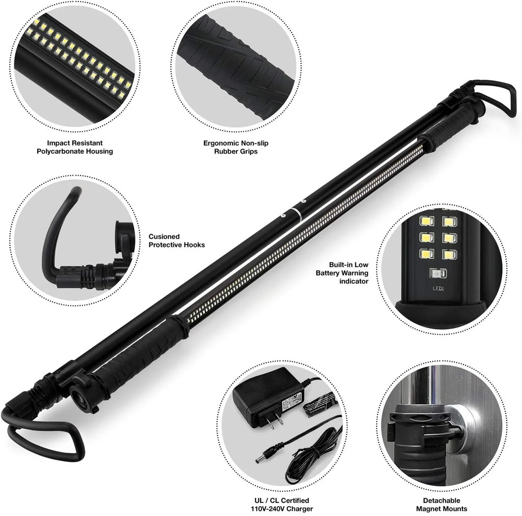 Rechargeable Cordless Work Light with 1,200 Lumens M7755
