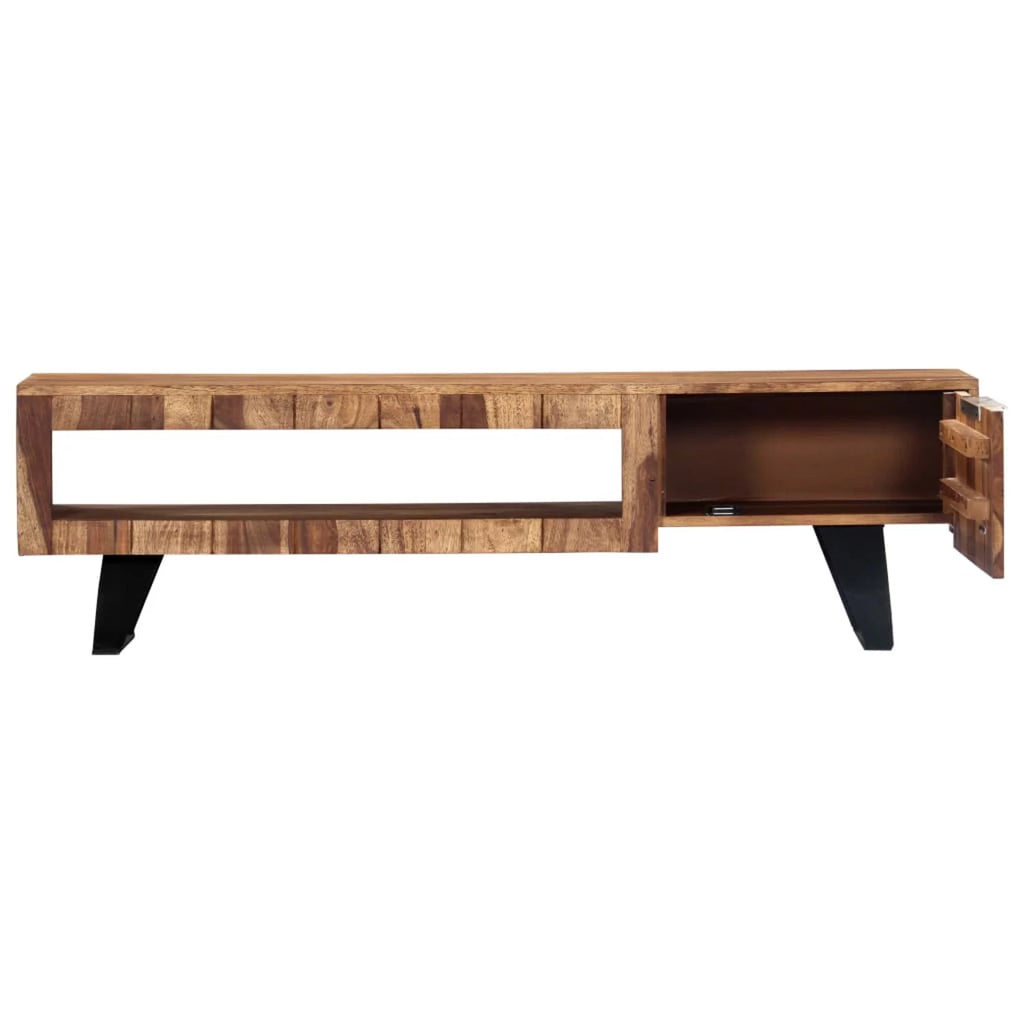Sheesham Wood TV Cabinet with Door and Compartment G14670