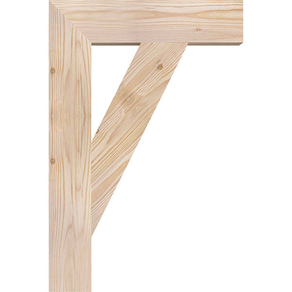 Traditional Block Smooth Bracket, Douglas Fir U850