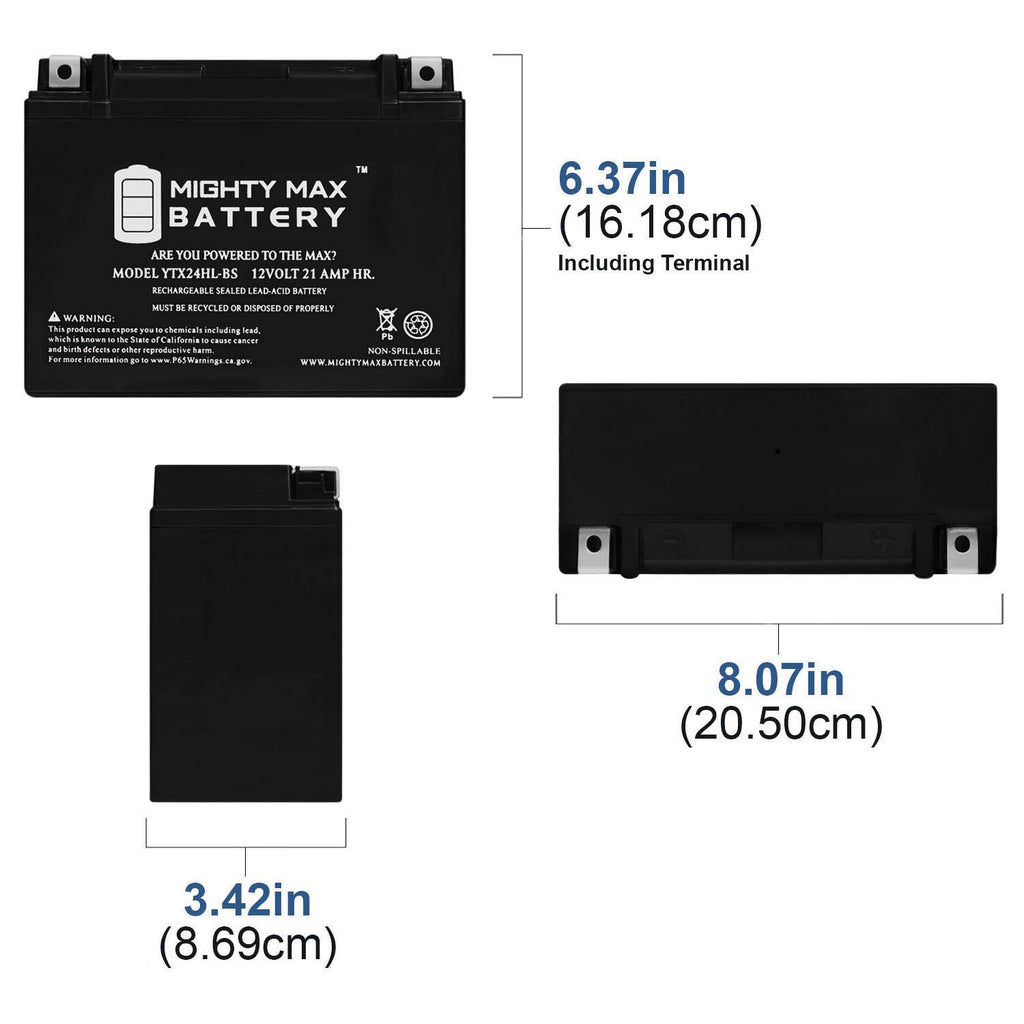 12V 21ah 350cca Sealed Lead Acid Battery O973451