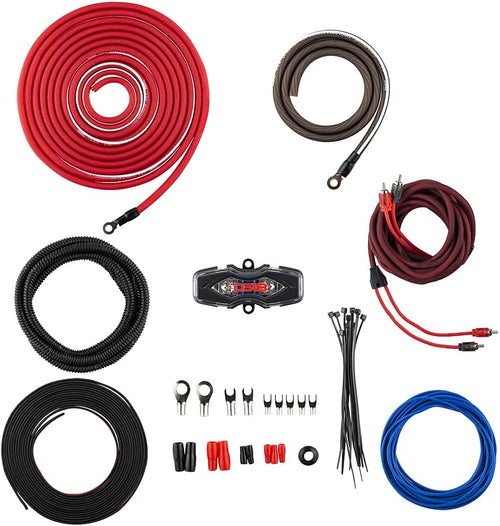 0 Gauge Amp Kit Amplifier Install Wiring Cables N880
