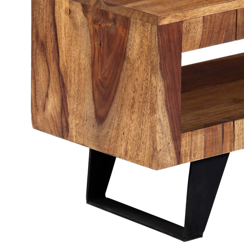 Sheesham Wood TV Cabinet with Door and Compartment G14670
