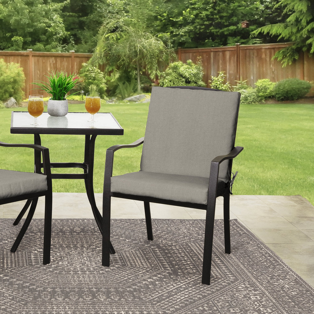 Tan Rectangle Outdoor Chair Cushion U21160