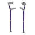 Pediatric Forearm Crutches Wizard Purple Y4961