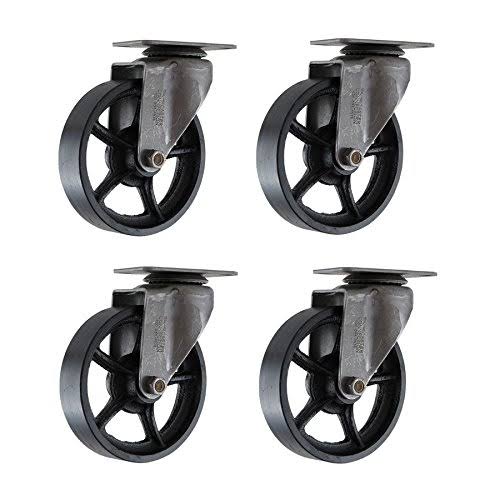 Black Set of Four Casters R735839