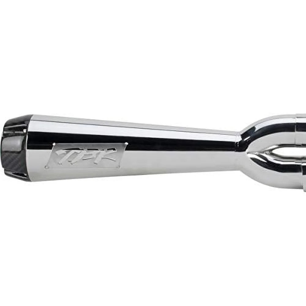 Polished 2-1 Exhaust with Carbon Endcap L40275