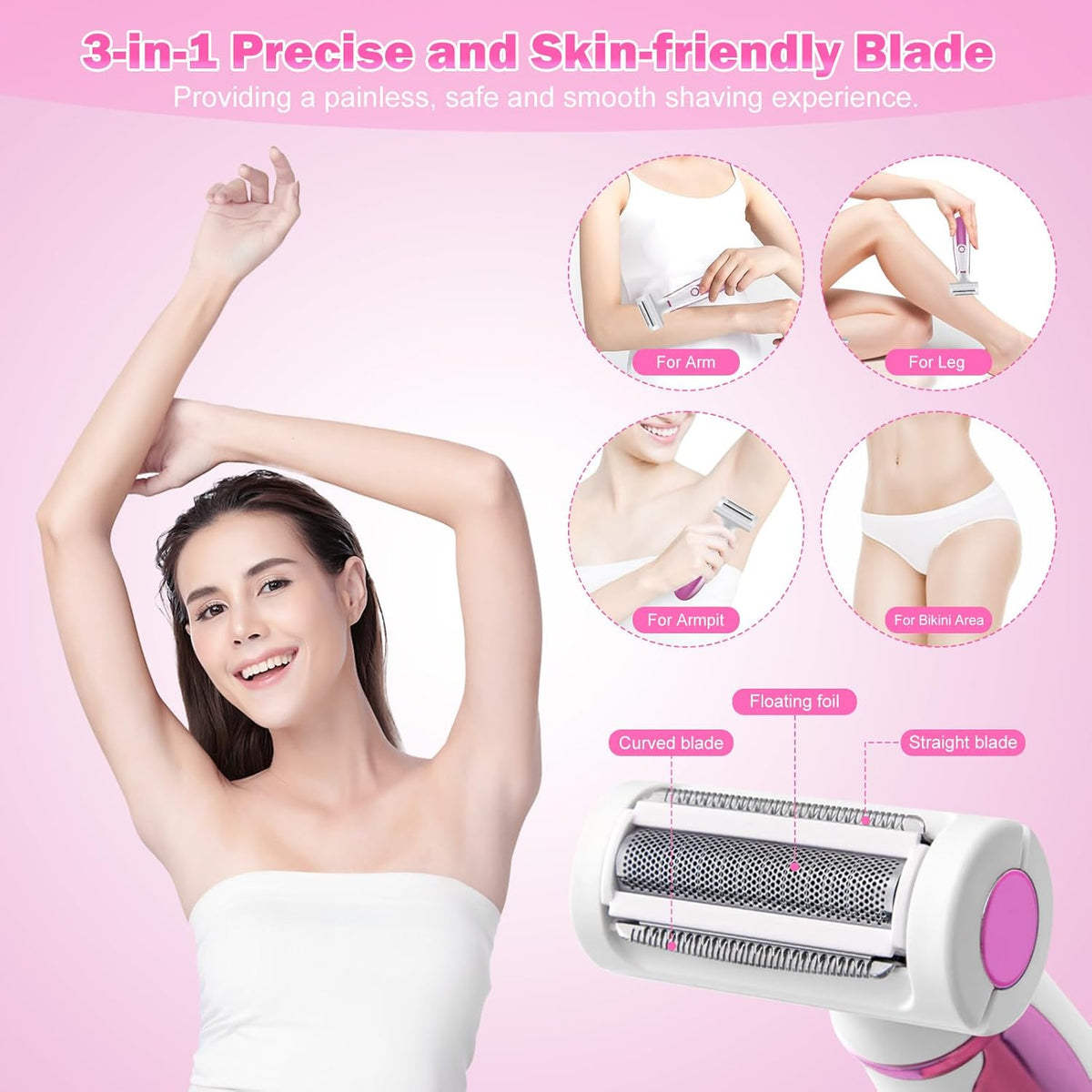 4 in 1 Electric Razor for Women K57710