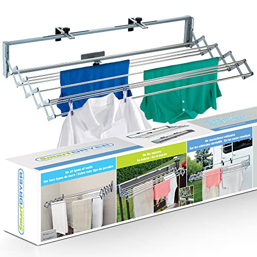Retractable Clothes Drying Rack B745516