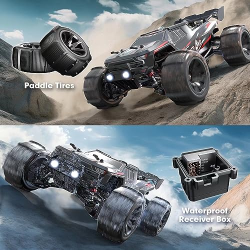 Brushless RC Car 4X4 Offroad Waterproof with 3S Battery J141