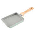 Green Non Stick Rectangle Skillet Q8932