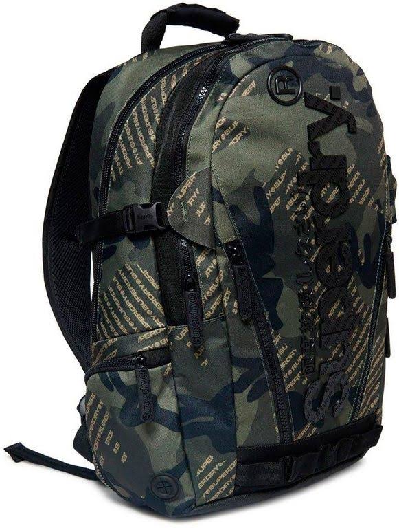 Camo Logo Tarp Green Backpack U102736