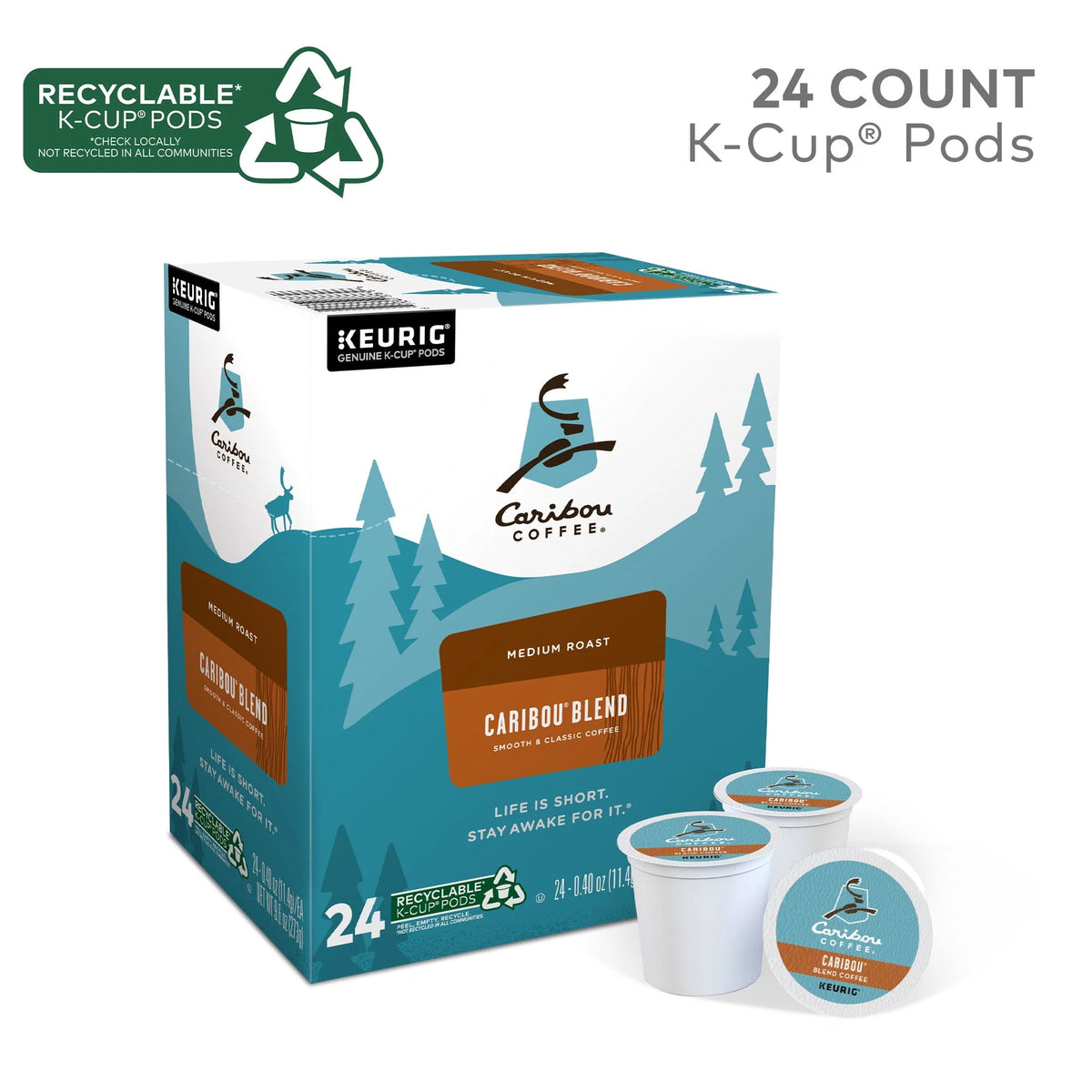 Medium Roast Coffee Pods 24 Count F359