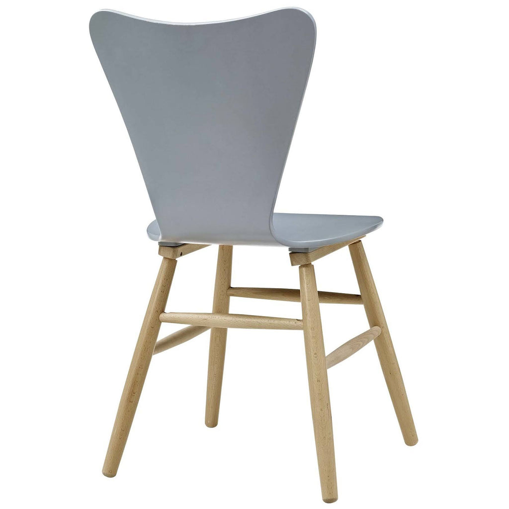 Gray Set of 4 Dining Chair E752863