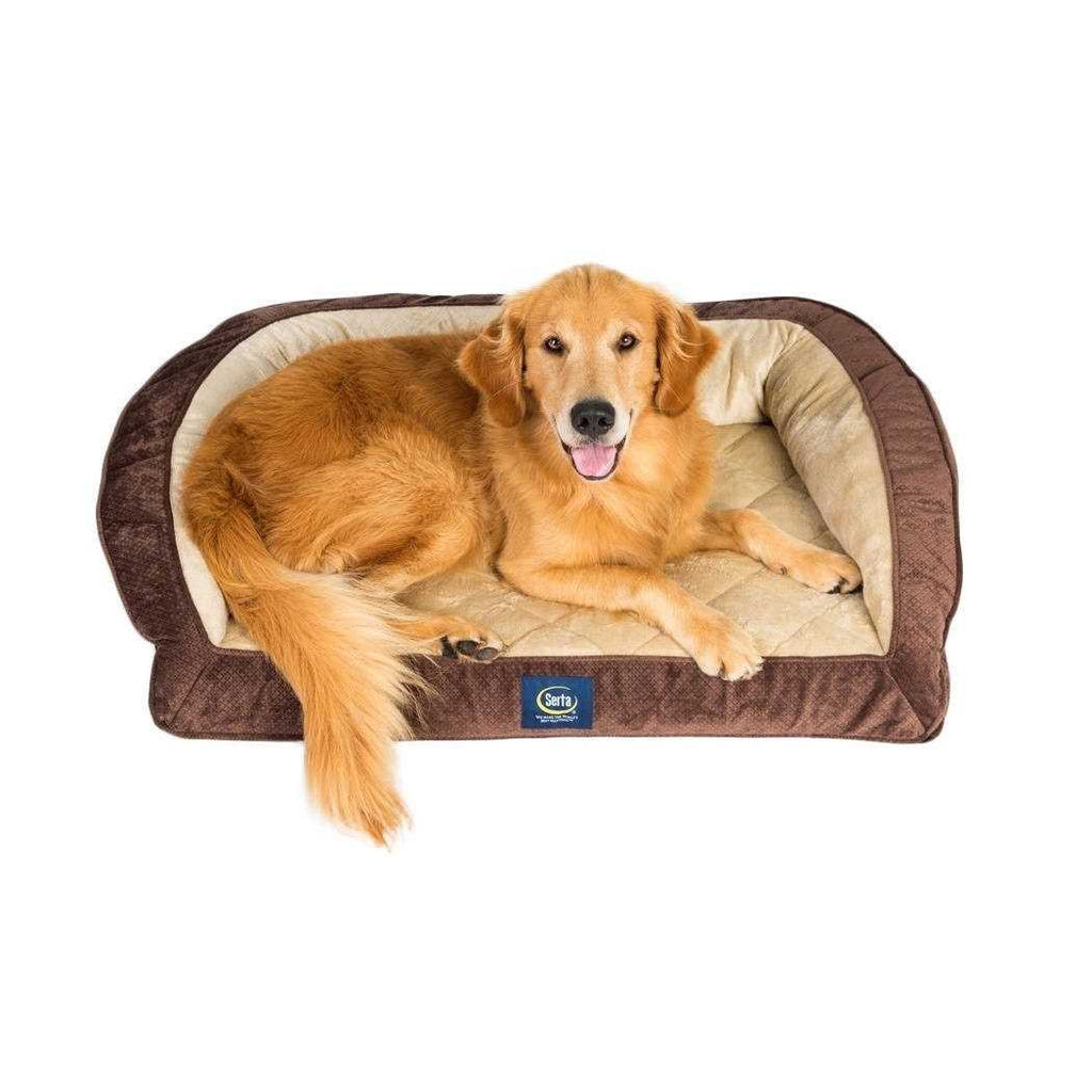 Quilted Couch Pet Bed R9940