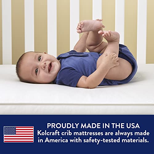 Waterproof Crib Mattress, Extra Firm Coils, 52"X28" N797206