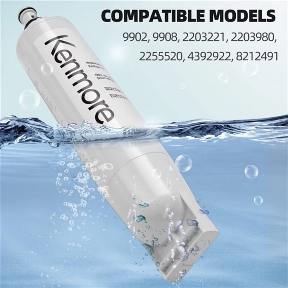 3 Pack Refrigerator Water Filter Replacement U7330