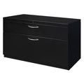 Black Low Box File Lateral C58651