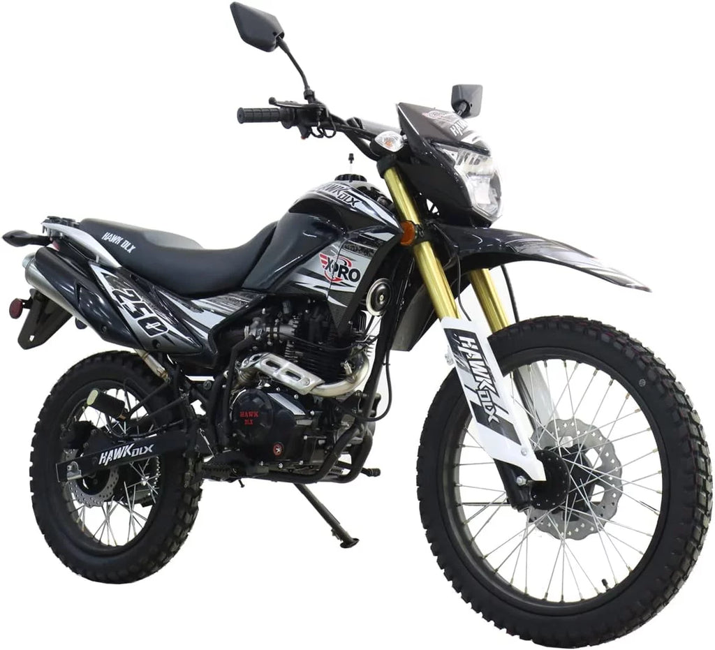 250cc Dirt Bike with 5 Manual Transmission, 21"/18" Wheels P2673