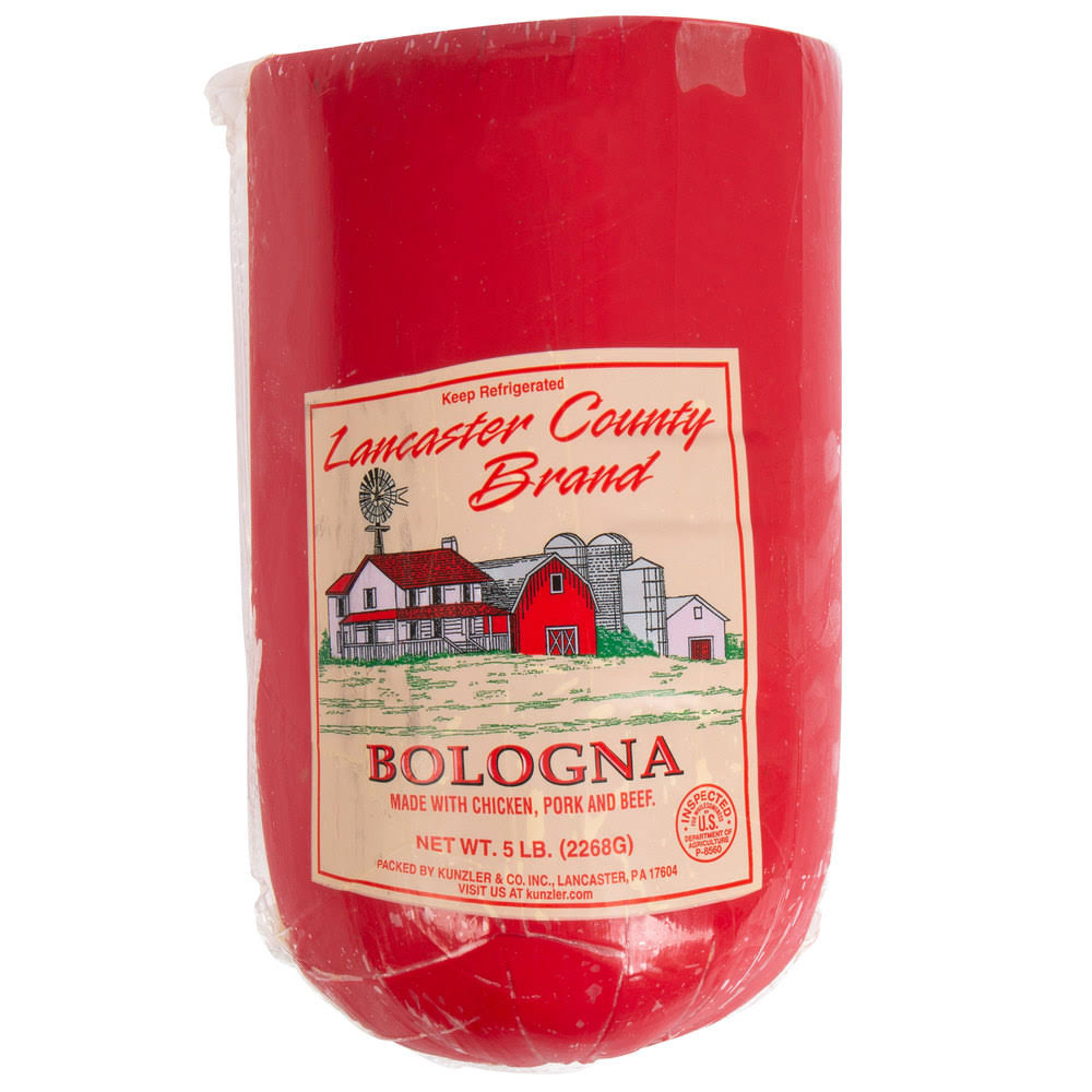 5 lb. Deli Bologna - 2/Case L915977