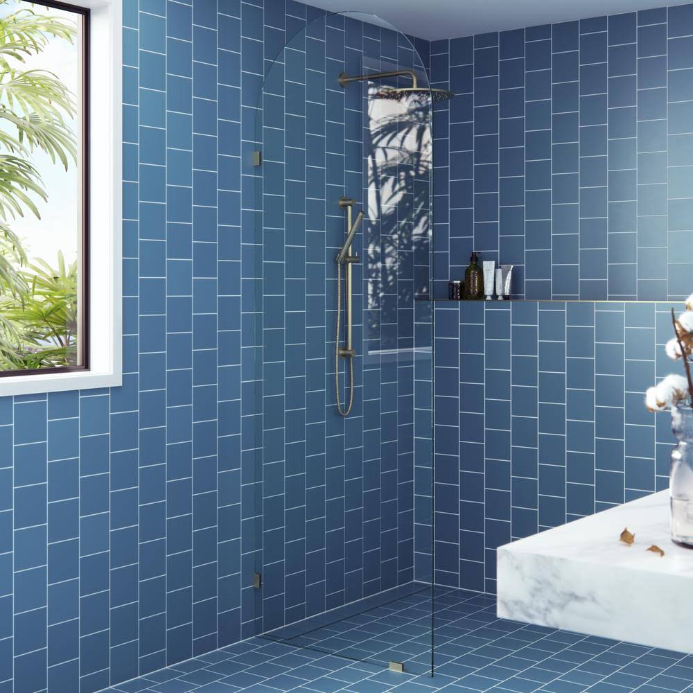 Frameless Arched Shower Door U957894