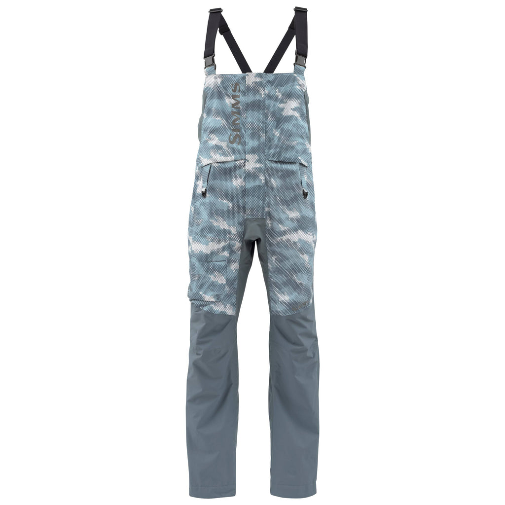 Simms Challenger Bib - S Hex Camo Storm H90589