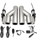 3.0 Inch Stainless Steel Dual Exhaust Pipe Kit L557