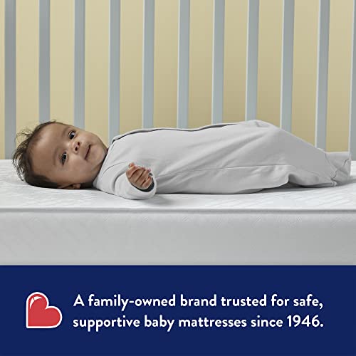 Waterproof Crib Mattress, Extra Firm Coils, 52"X28" N797206