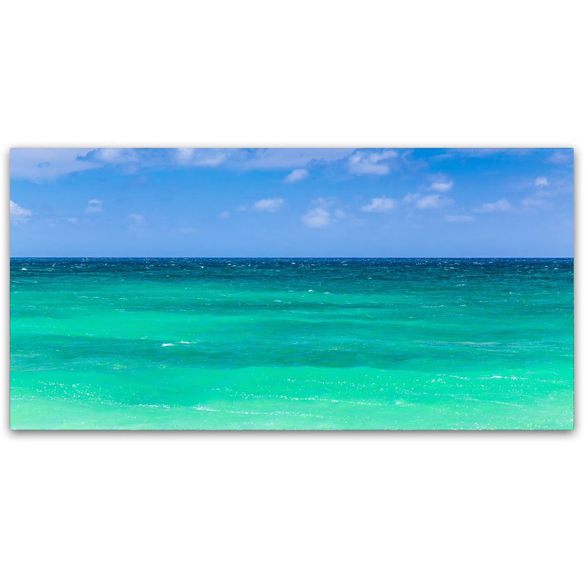 Green Hawaiian Sea Canvas Art B3750