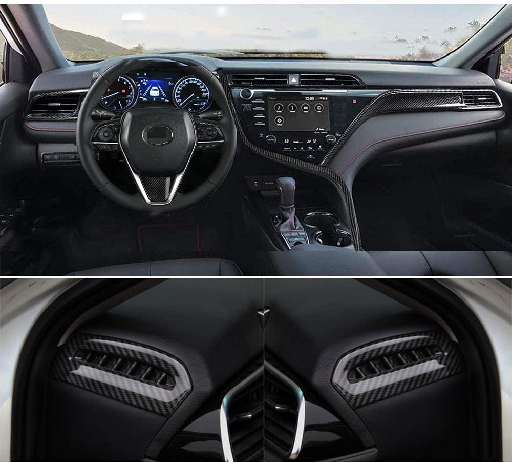 Car Instrument Panel Decorative Trim 10Pcs Interior Accessories S488