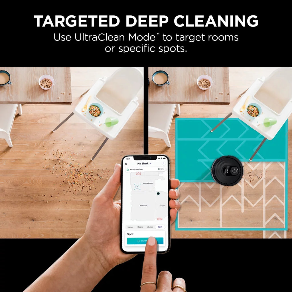Wi-Fi Connected Robot Vacuum and Mop F51294