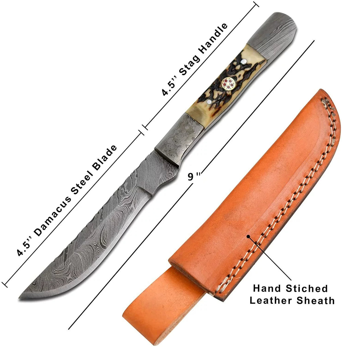 Damascus Steel Fillet Knife Boning Knife X148