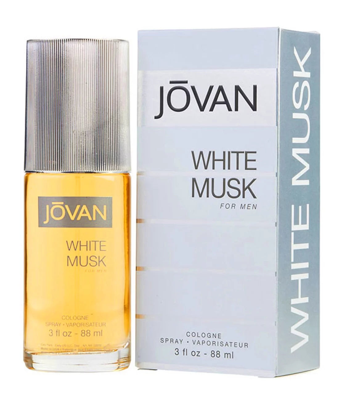 White Musk Eau De Cologne Spray 3 Oz Pack 4 T782005