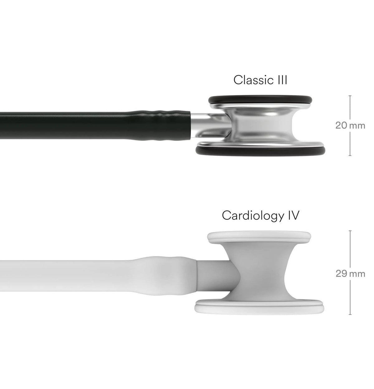 Black Smoke-Finish Stethoscope B966