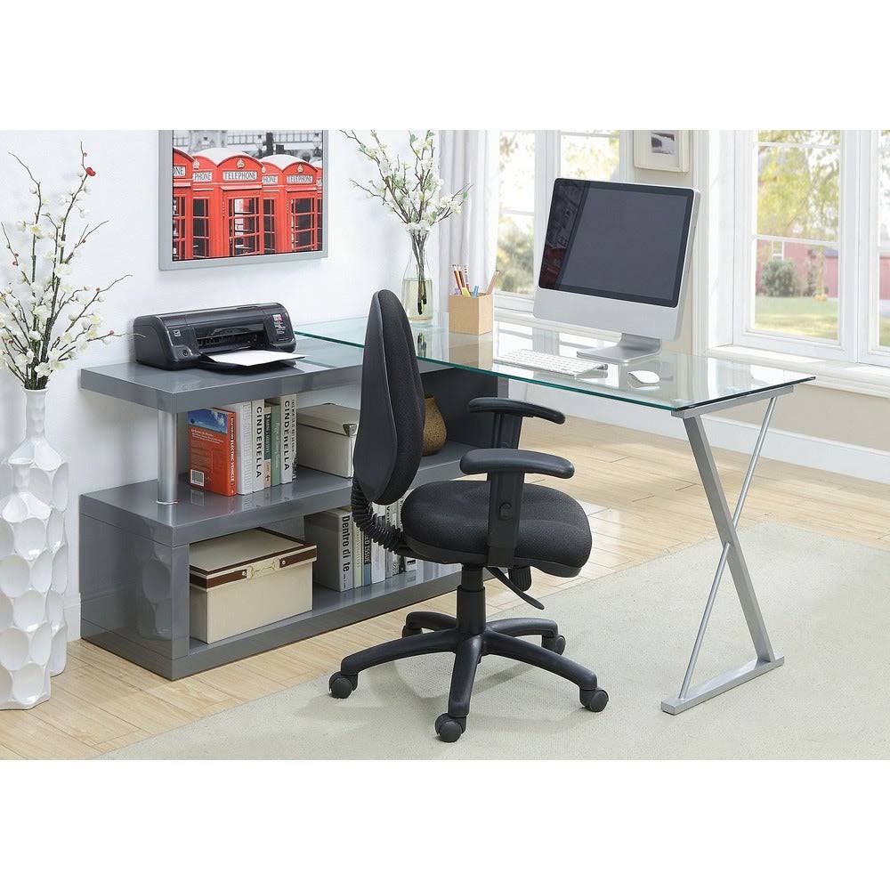 White Convertible Executive Desk S598228