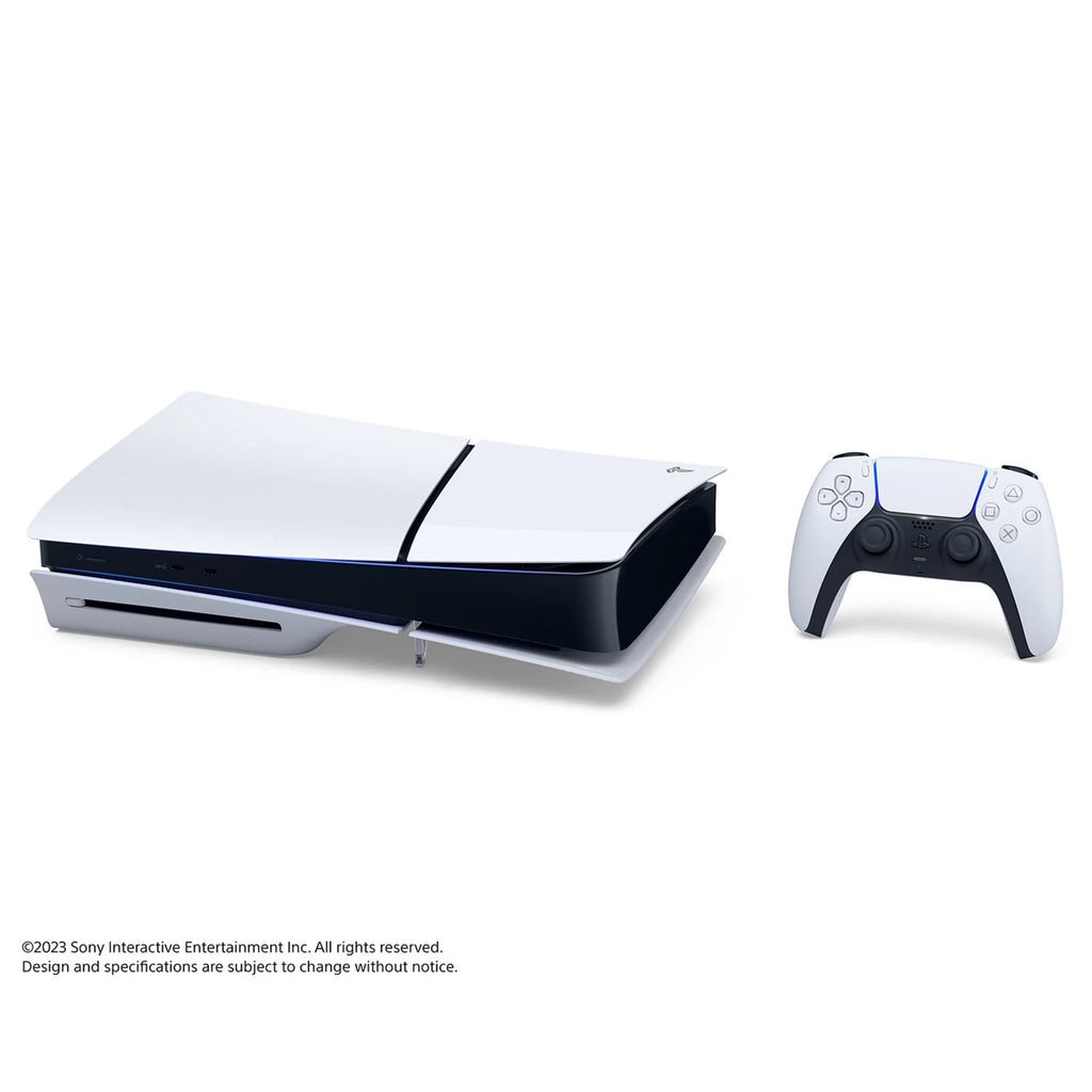 White Slim PS5 1TB PCIe SSD Gaming Console B74118