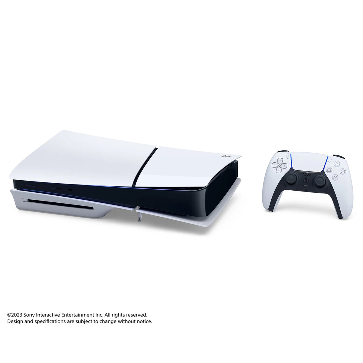 White Slim PS5 1TB PCIe SSD Gaming Console B74118