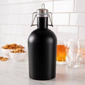 64 oz. Black Stainless Steel Growler R49090