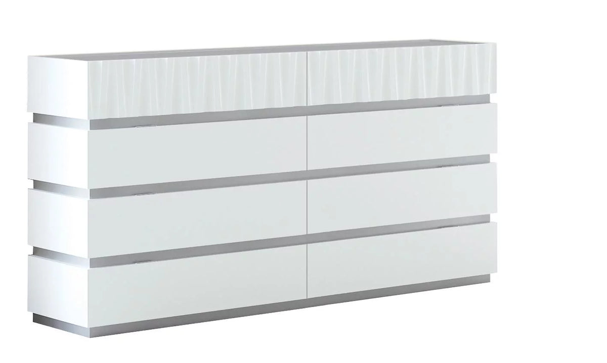 White Double Dresser Y669