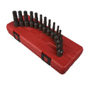 3/8x22 Drive 13 Piece SAE and Metric Impact Hex Driver Set W3621