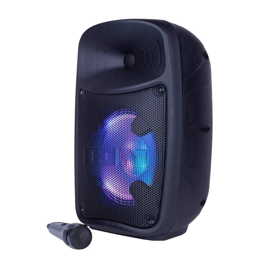 High-power Bluetooth-enabled speaker system with lights T95216