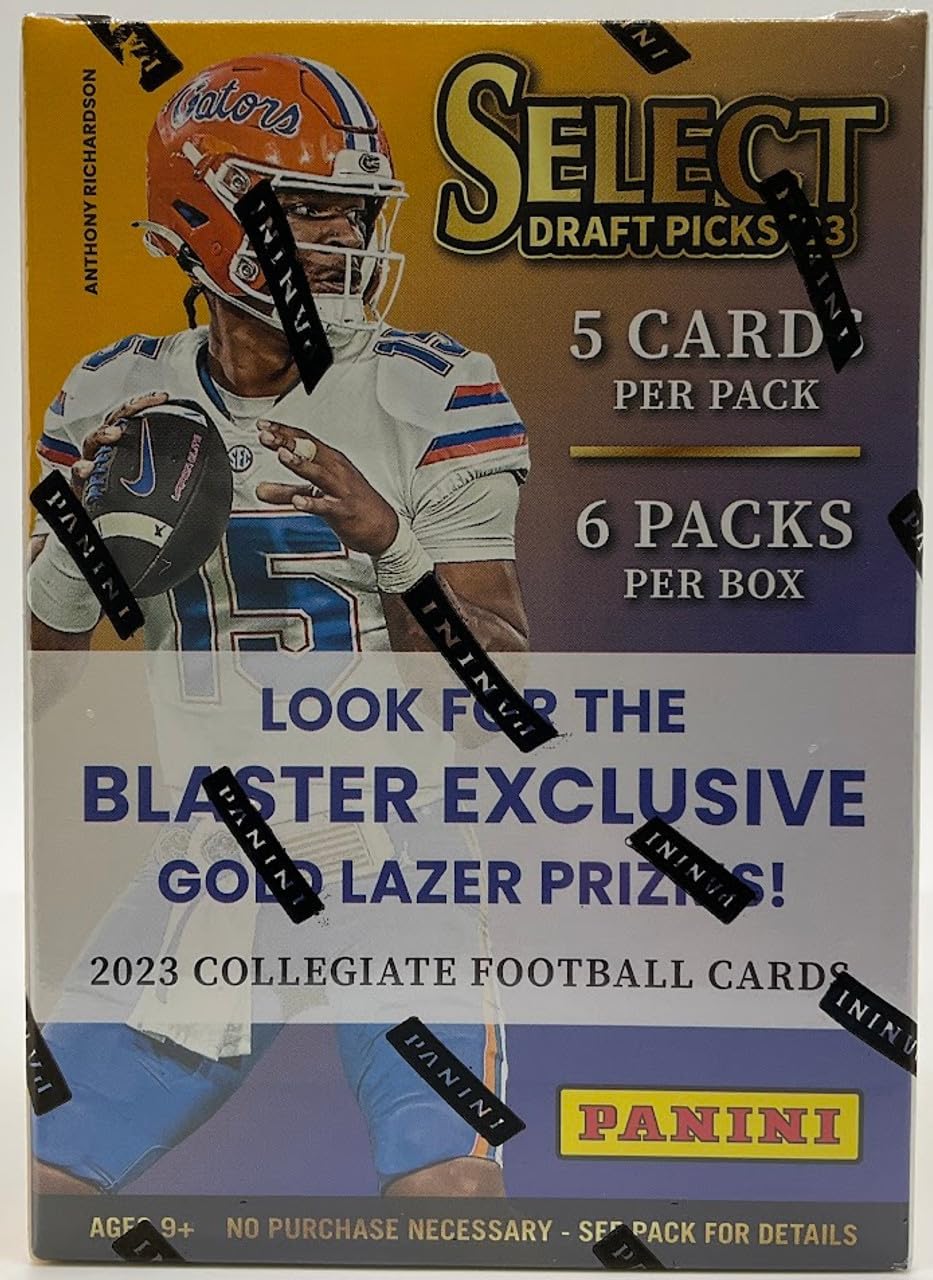2023 Collegiate Draft Picks Football Blaster Box H503120