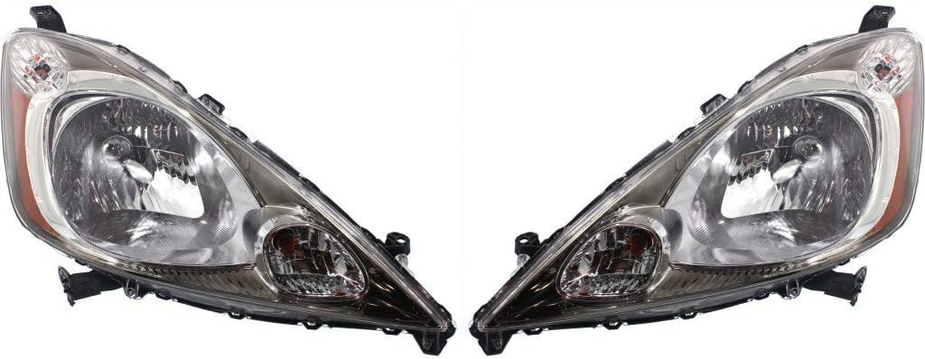Headlight Assembly Pair for Honda Fit 2009 2011 V73745