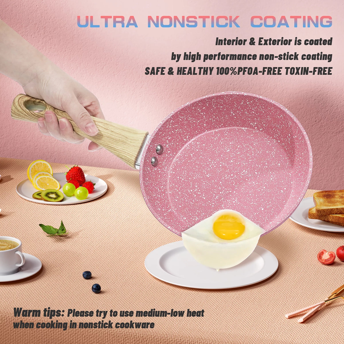 8 Pcs Nonstick Cookware Set N35923
